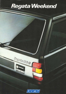 Brochure FIAT REGATA WEEKEND (07/1985) Français | FIAT36 - Ref: 520 217 |