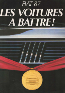 Brochure FIAT Gamme 1987 - Français | FIAT41 - Ref: 520 258 |