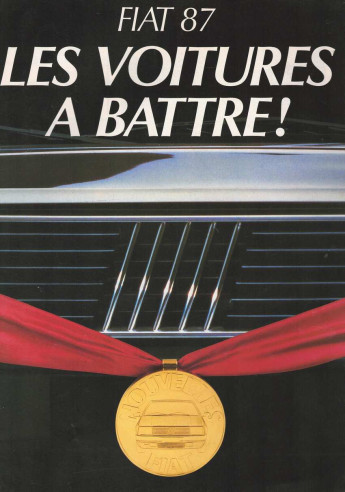 Brochure FIAT Gamme 1987 - Français | FIAT41 - Ref: 520 258 |