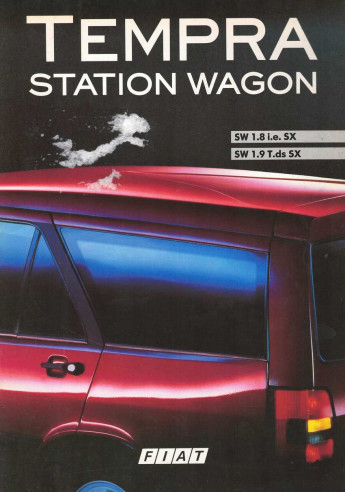 Brochure FIAT TEMPRA STATION WAGON (1992) Français | FIAT49 - Ref: 520 380 |