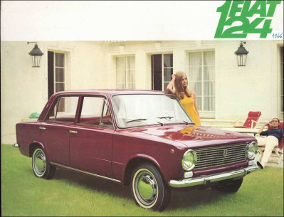 Brochure FIAT 124 (1966) Français | FIAT56 - Ref: 124-1966 |