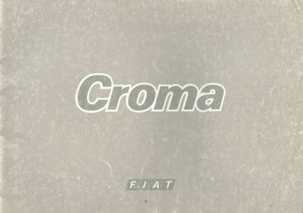 Brochure FIAT CROMA (1986) Français | FIAT63 - Ref: 2.1737 |