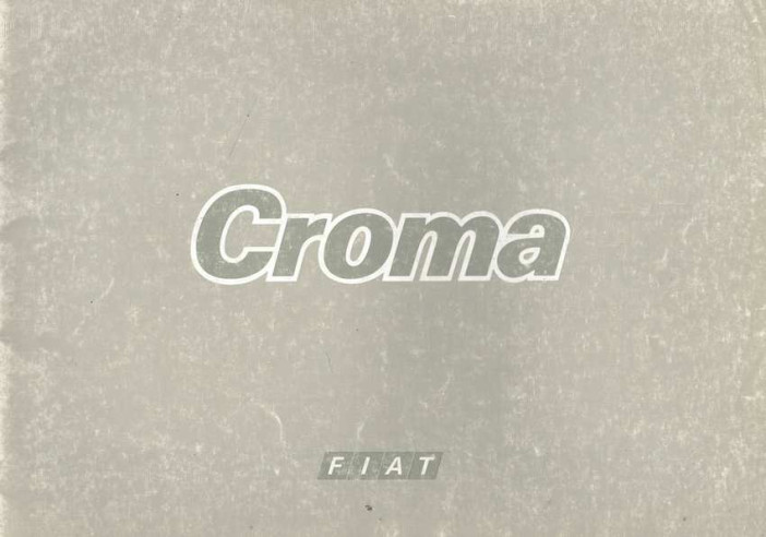Brochure FIAT CROMA (1986) Français | FIAT63 - Ref: 2.1737 |
