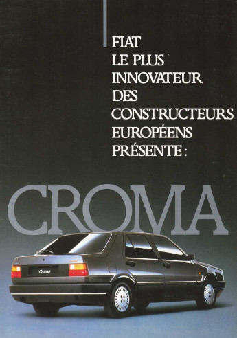 Brochure FIAT CROMA (1987) Français | FIAT65 - Ref: 520 277 |