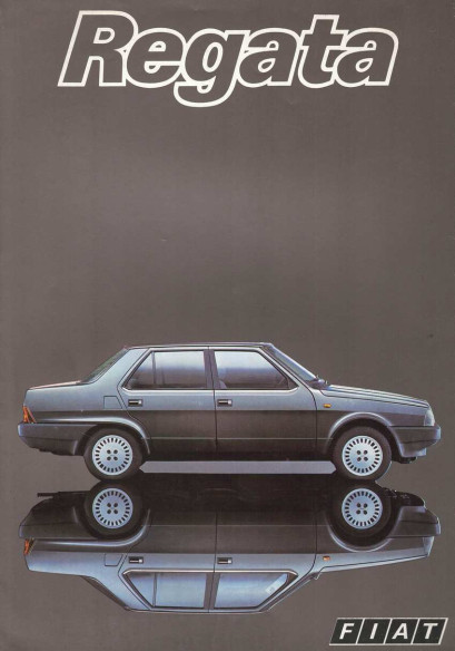 Brochure FIAT REGATA (1983) Allemand | FIAT67 - Ref: 100-SEPT.83 MW/HN |