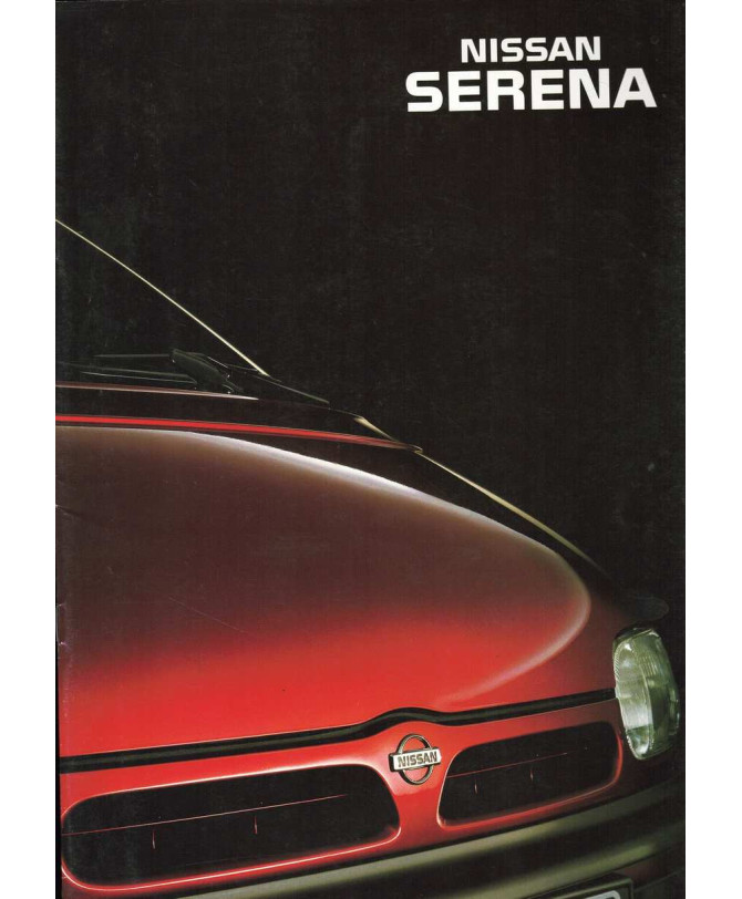Catalogue NISSAN SERENA Essence et Diesel (1993) Français | NIS35 - Ref: CATSERENA MAI 93 |