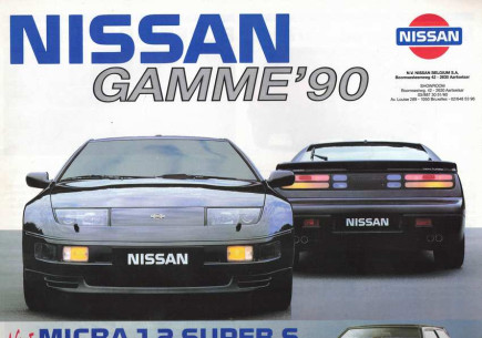 Brochure NISSAN GAMME 1990 - Français | NIS30 - Ref: 85F8912D |