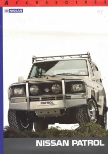 Catalogue NISSAN PATROL ACCESSOIRES | NIS29 - Ref: 2175/1/9004 |