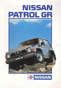 Brochure NISSAN PATROL GR Diesel 115cv (1988) Français | NIS28 - Ref: VORPR Y6088 |