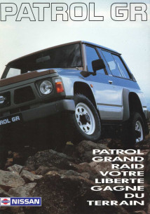 Brochure NISSAN PATROL GR 115ch (1989) Français | NIS27 - Ref: PATROLY 60 |
