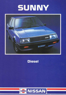 Brochure NISSAN SUNNY (Type CD17) Français | NIS16 - Ref: SUNNYDIESEL |