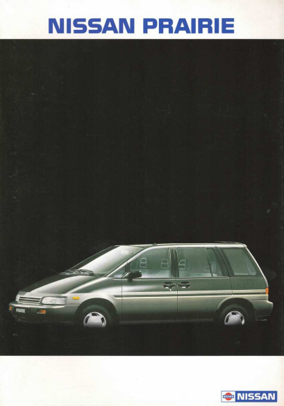 Brochure NISSAN PRAIRIE 2.0l (1989) Français | NIS15 - Ref: PROSP M1189 |