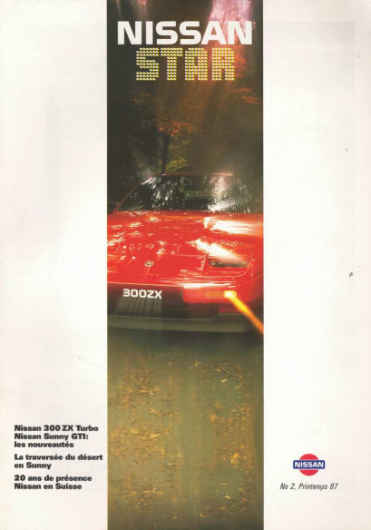 Brochure NISSAN "STAR" GAMME 1987- Français | NIS14 - Ref: STAR87 |
