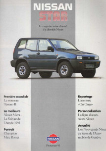 Brochure NISSAN "STAR" GAMME 1993 - Français | NIS10 - Ref: STAR93 |