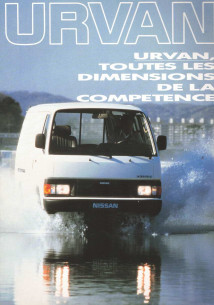 Brochure NISSAN URVAN long tôlé - Français | NIS07 - Ref: XCATAURVAN |