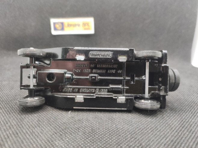 BUGATTI TYPE 44 1928 - MATCHBOX - N° Y24 - 1/43 | Bugatti Type 44 de 1928 - Y24 |