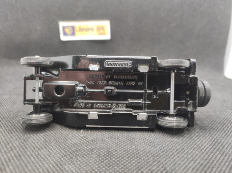 BUGATTI TYPE 44 1928 - MATCHBOX - N° Y24 - 1/43 | Bugatti Type 44 de 1928 - Y24 |