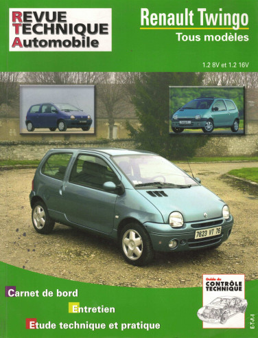 Revue Technique Automobile RENAULT TWINGO 1.2 8V et 1.2 16V | RTA558.6OCCASION |