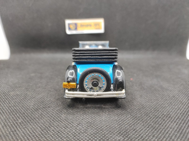 BUGATTI TYPE 41 ROYALE 1927 - RIO - N° 37 - 1/43 | Bugatti Type 41 Royale de 1927 - 37 |