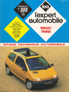 Etude Technique Automobile RENAULT TWINGO 1.2L 1993 | LEA308 |