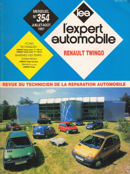 Etude Technique Automobile RENAULT TWINGO 1.2L 1997 | LEA354 |
