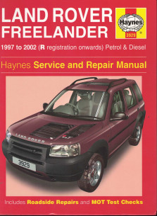 SERVICE and REPAIR MANUAL LAND ROVER FREELANDER 1997 to 2002 | 9781859609293 |