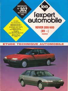 Etude Technique Automobile ROVER 200 et 400 DEPUIS 1989 ESSENCE | LEA302 |
