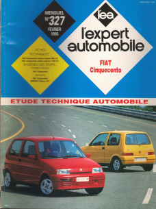 Etude Technique Automobile FIAT CINQUECENTO 40 et 50cv | LEA327 |