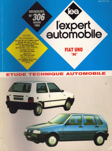 Etude Technique Automobile FIAT UNO 90 - 1000 et 1108cm3 | LEA306 |