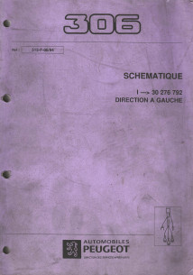 MANUEL SCHEMATIQUE PEUGEOT 306 | SCHEMATIQUE306 |