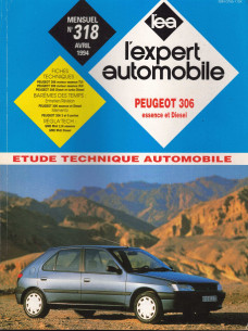 Etude Technique Automobile PEUGEOT 306 ESSENCE et DIESEL - 3 et 5 PORTES | LEA318 |