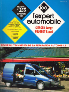 Etude Technique Automobile CITROEN JUMPY et PEUGEOT EXPERT - FOURGON et COMBI | LEA355 |
