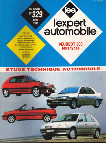 Etude Technique Automobile PEUGEOT 306 TOUS TYPES - 3,4 et 5 PORTES | LEA329 |