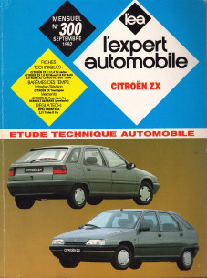 Etude Technique Automobile CITROEN ZX - 1.1, 1.4, 1.6i, 1.9i | LEA300 |