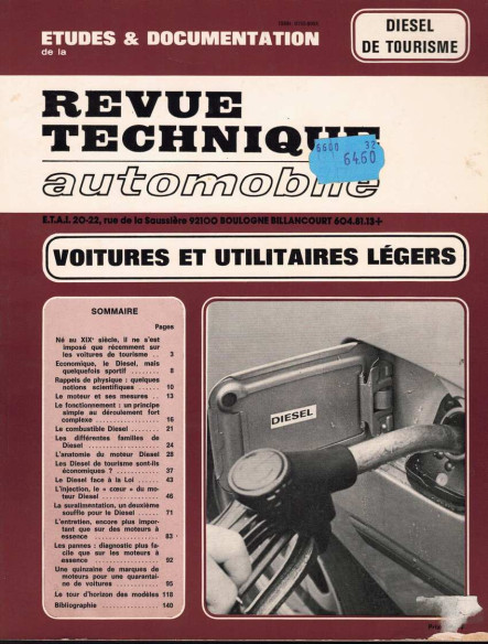 Etudes et Documentation VOITURES et UTILITAIRES LEGERS | CIPUTILITAIRES |