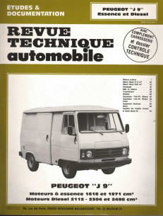 Etudes et Documentation PEUGEOT J9 - ESSENCE et DIESEL | CIP4204 |