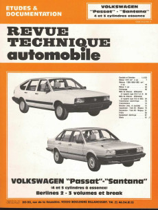 Etudes et Documentation VOLKSWAGEN PASSAT et SANTANA - 4 /5 CYLINDRES ESSENCE | CIP4571 |