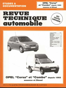 Etudes et Documentation OPEL CORSA et COMBO DEPUIS 1983 - ESSENCE ET DIESEL | CIP5631 |