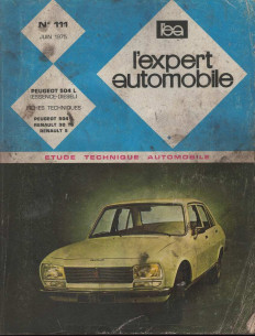 Etude Technique Automobile PEUGEOT 504 L - ESSENCE et DIESEL | LEA111 |