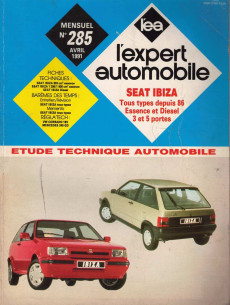 Etude Technique Automobile SEAT IBIZA ESSENCE et DIESEL - 3 et 5 PORTES | LEA285 |
