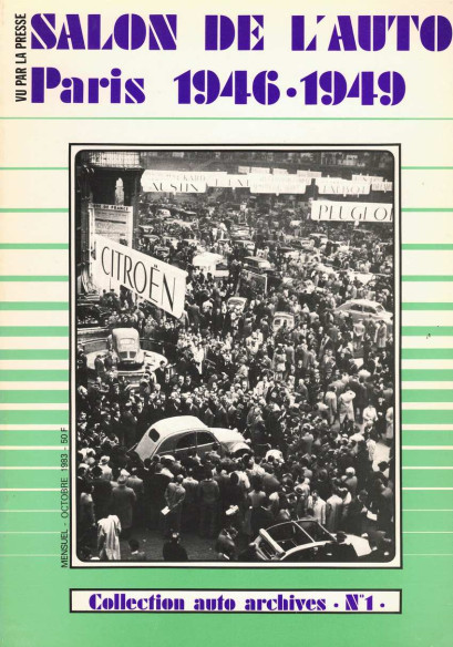 SALON DE L'AUTO PARIS 1946-1949 | SALON 1946 |