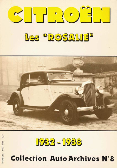CITROEN LES "ROSALIE" 1932-1938 | ROSALIE |