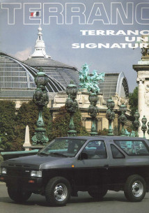Catalogue NISSAN TERRANO (1988) Français | NIS41 - Ref: XTERRANO 88 |