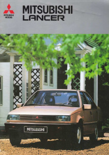 Catalogue MITSUBISHI LANCER 1500 GLX (1987) Français | MITSU06 - Ref: Be-LA4188CF02/66 |