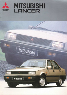 Catalogue MITSUBISHI LANCER 1500 GLX (1986) Français | MITSU05 - Ref: Be-LA414587CF03/27 |