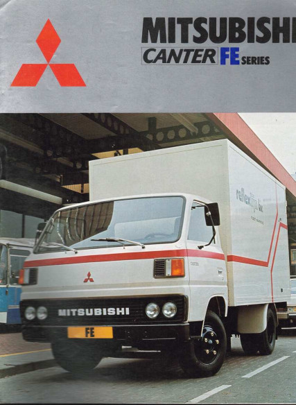 Catalogue MITSUBISHI CANTER FE series (Hollandais) | MITSU09 - FE series |