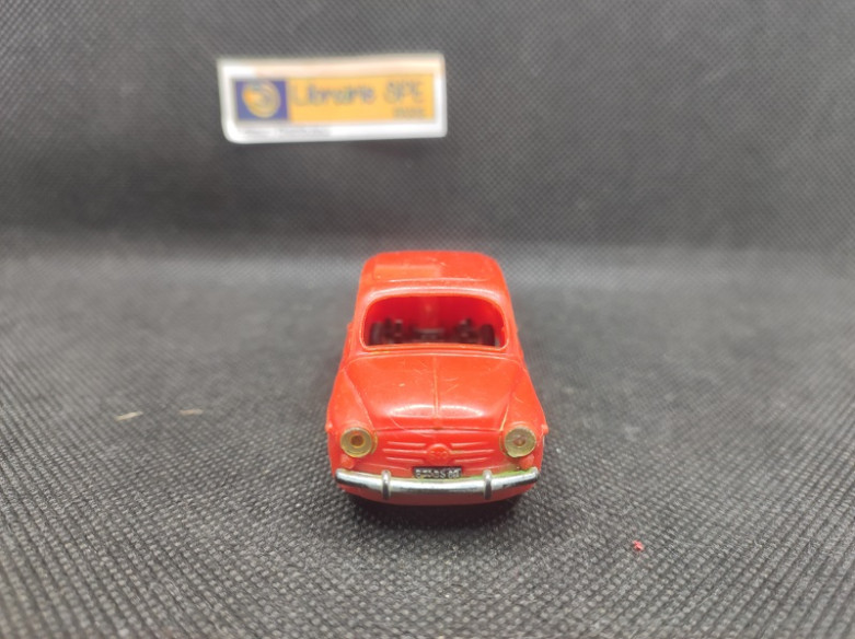FIAT 600 ROUGE - NOREV - N° 61 - 1/43 | Fiat 600 Rouge - 61 |