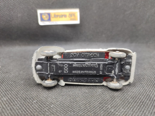 CITROËN 2CV 1966 - DINKY TOYS FR - N° 500 - 1/43 | Citroën 2cv de 1966 - 500 |