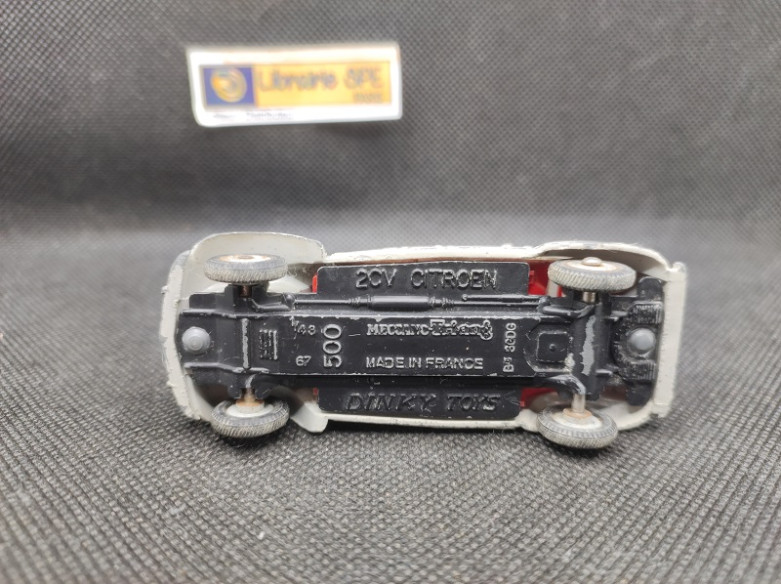 CITROËN 2CV 1966 - DINKY TOYS FR - N° 500 - 1/43 | Citroën 2cv de 1966 - 500 |