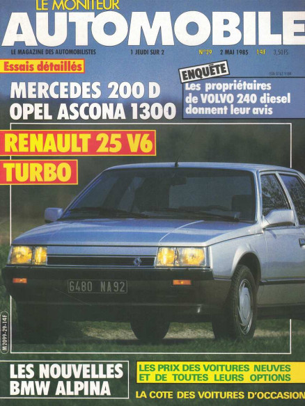 Moniteur automobile MERCEDES 200 D - OPEL ASCONA 1300 N°29 | Moniteur N°029 |